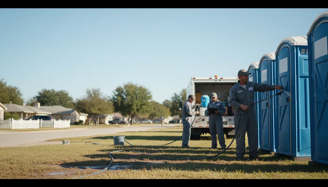 Long-Term Portable Toilet Rental in Bristow, IN near me